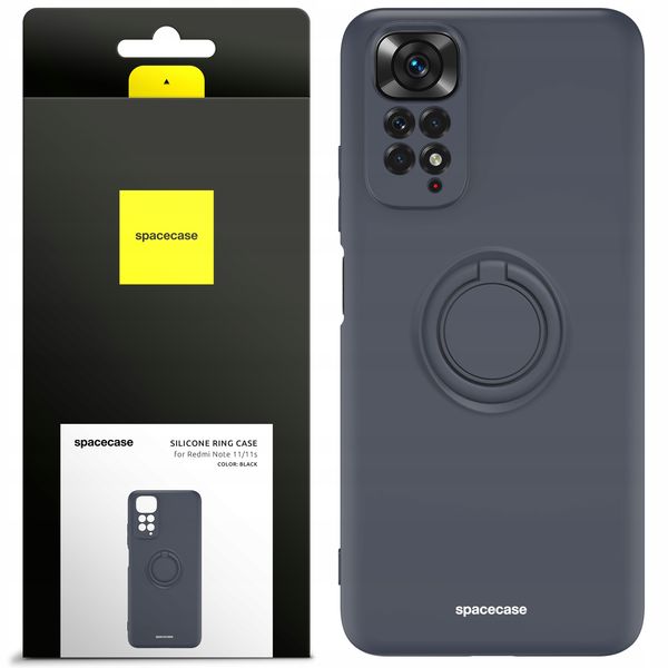 ETUI MATOWE DO REDMI NOTE 11 / 11S SPACECASE SILICONE RING + SZKŁO zdjęcie 2