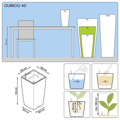 DONICA LECHUZA CUBICO 40 PREMIUM ESPRESSO na Arena.pl
