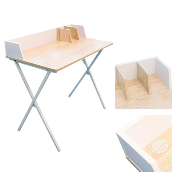 Emaga Biurko Brico białe zdjęcie 2