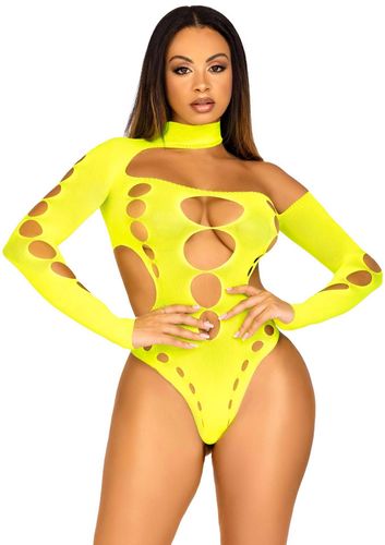 seamless thong back bodysuit yellow na Arena.pl
