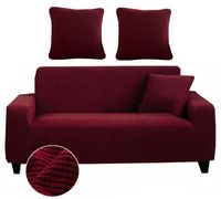 POKROWIEC NA SOFĘ KANAPĘ ELASTYCZNY ŻAKARDOWY 3os 190-230 CM