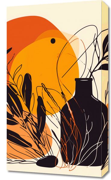 Obraz 40x70cm Jaskrawy Zachód zdjęcie 1