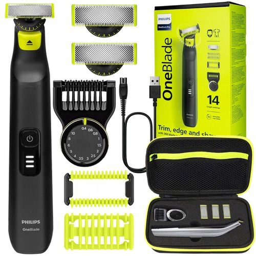 GOLARKA MĘSKA PHILIPS ONEBLADE PRO 360 MASZYNKA DO TWARZY I CIAŁA + na Arena.pl