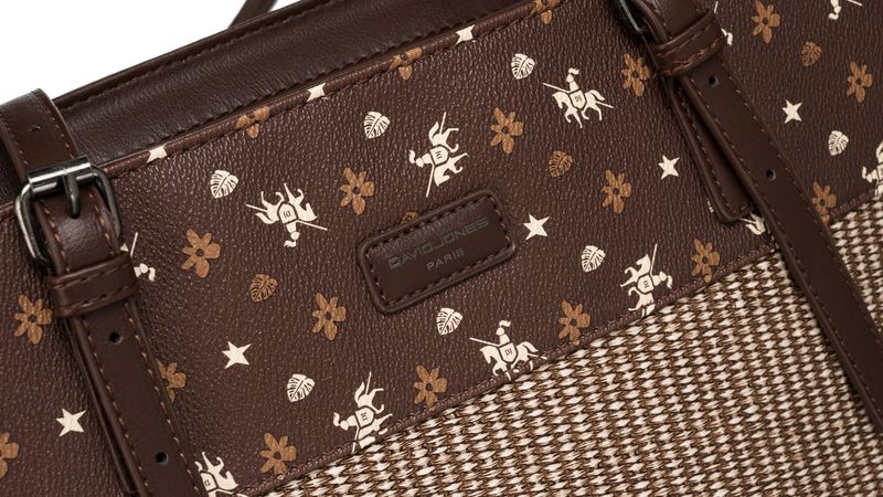 torba damska 6875-4 brown zdjęcie 6