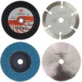 76MM TARCZE DO SZLIFIERKI DO METALU STALI CIĘCIA DREWNA LISTKOWANA