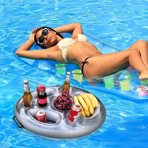 PŁYWAJĄCY STOLIK DO BASENU JACUZZI DMUCHANY BAREK NAPOJE DRINKI PRZEKĄSKI na Arena.pl
