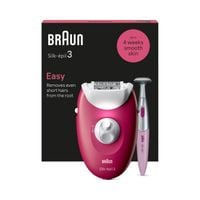 Depilator BRAUN 3-202 Silk-epil 3 Różowy