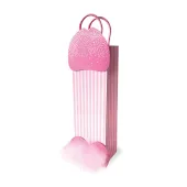 little genie - torba prezentowa z cekinami, wysoka, ozdobna