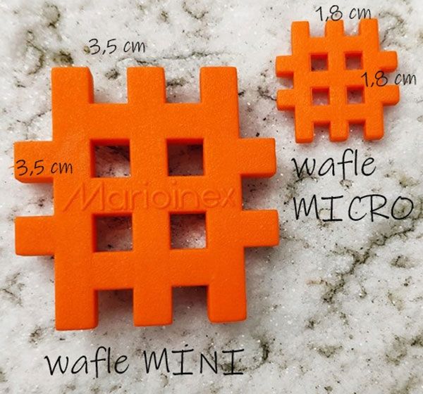Marioinex Micro Waffle 150 elementów LIS / LISEK - obraz puzzle zdjęcie 2