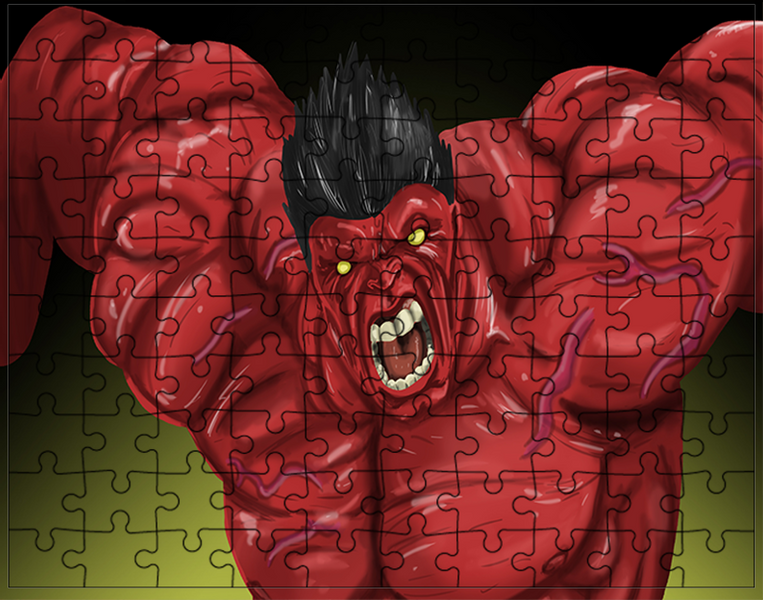 Puzzle Hulk zdjęcie 1