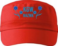 CZAPKA LETNIA LATINO Z DASZKIEM HAFT KGW koło gospodyń wiejskich twój tekst