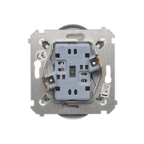 Simon54 Gniazdo wtyczkowe podwójne DG2MZ.01/43 srebrny na Arena.pl
