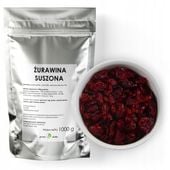 ŻURAWINA SUSZONA cięte owoce żurawiny 1kg