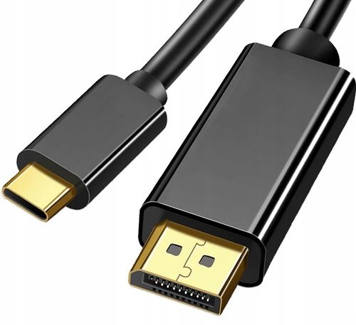 Kabel USB C do Display port Przejściówka adapter DP 4K Thunderbolt 1,8M na Arena.pl