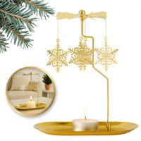 świecznik virela z karuzelą, w pudełku 17,8х18,5cm - sw08