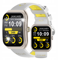 Smartwatch Colmi P86 złoty AMOLED 1.93" rozmowy BT 100 trybów