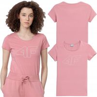 Koszulka Damska 4F T-shirt Logo Bawełniana Limited