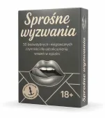 sprośne wyzwania gra dla par 50 zadań planszowa 18+ prezent