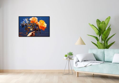 Plakat 86,4x56,8cm Żywy Uścisk na Arena.pl