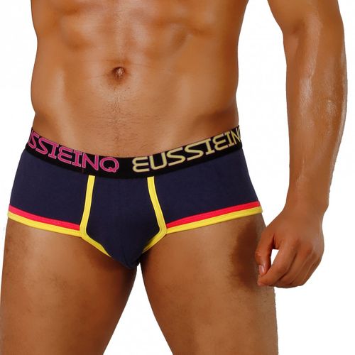 Bokserki męskie EUSSIENIQ Navy Edge S na Arena.pl