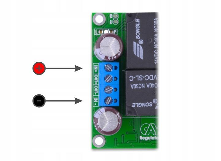 Regulator obrotów silnika DC dwukierunkowy 12V 24V zdjęcie 11