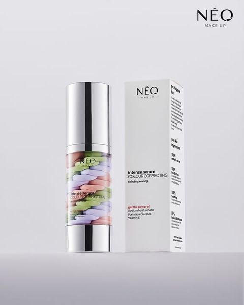 NEO MAKE UP krem baza INTENSE SERUM COLOUR CORRECTING zdjęcie 2