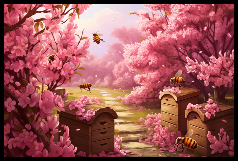 Plakat 60x40cm Życie w Ulach zdjęcie 2