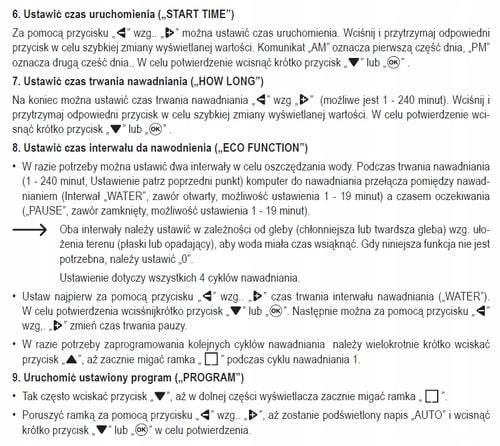 Sterownik nawadniania 3 SEKCJE na 3 węże automatyczne podlewanie na Arena.pl