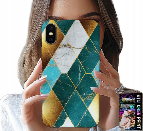 ETUI DO IPHONE XS MAX - ELEGANCKIE MODNE WZORY CASE + FOLIA na Arena.pl