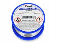 Cyna z topnikiem 1,00mm/250g Sn60Pb40 CYNEL 1mm