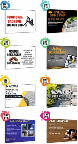 TABLICZKA REKLAMOWA szyld z dibondu nadruk uv 40x30 cm POMOC DROGOWA na Arena.pl