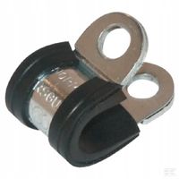 Zacisk Przewodu 6mm Ze Stali Nierdz. Z Wkładką Gum