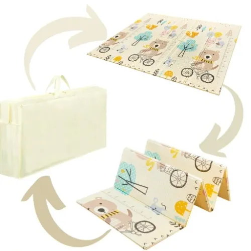 PIANKOWA MATA EDUKACYJNA SKŁADANA XPE 200x180 cm na Arena.pl