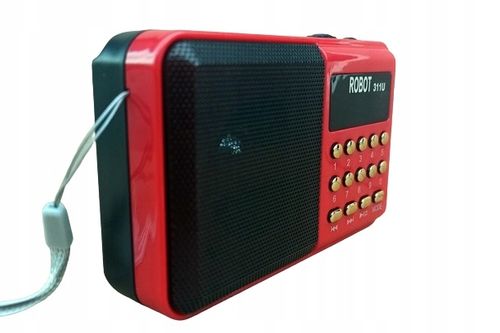 MINI RADIO PRZENOŚNE RADYJKO KIESZONKOWE NA AKUMULATOR JOC kolory na Arena.pl