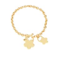 bransoletka z kwiatkami (b15/tgu/65au)