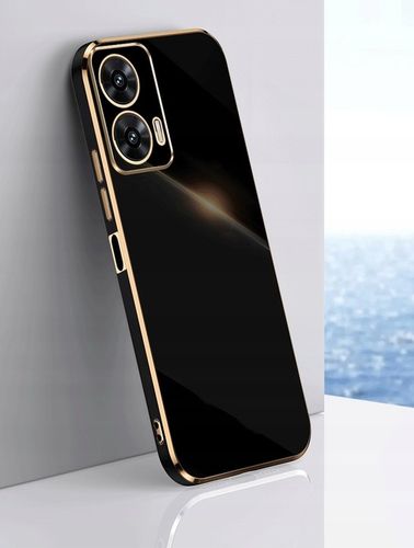 ETUI GLAMOUR GOLD CASE PLATING do MOTOROLA MOTO G85 5G +SZKŁO HARTOWANE na Arena.pl