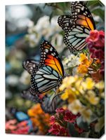Obraz 50x70cm Motyle Na Łące