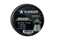 Śrut 5,5 mm RANGER Diabolo Sharp szpic 250 szt. 1,00 g