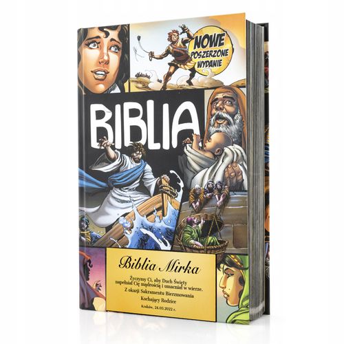 Biblia komiks Sergio Cariello na Arena.pl