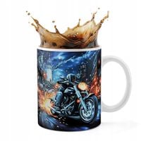 KUBEK CERAMICZNY 330ML DRUK - MOTOR MOTOCYKL