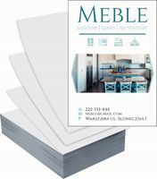 Ulotki A5 reklamowe firmowe 1000szt dużo różnych wzorów MEBLE NA WYMIAR