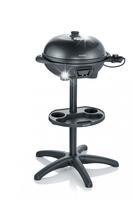 GRILL ELEKTRYCZNY Z POKRYWĄ OGRODOWY BALKONOWY 2000W SEVERIN PG8541