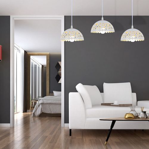 Lampa wisząca Lisa Biały 3xE27 na Arena.pl