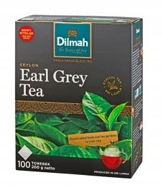 Herbata DILMAH Earl Grey 100 torebek zdjęcie 1