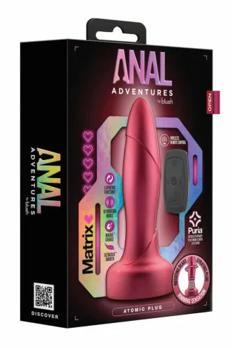 blush anal adventures matrix atomic plug martian wine z pilotem, 5 trybow na Arena.pl