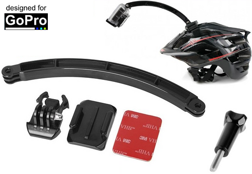UCHWYT Z WYSIĘGNIKIEM NA KASK DO GOPRO HERO 7 6 5 4 3 session na Arena.pl