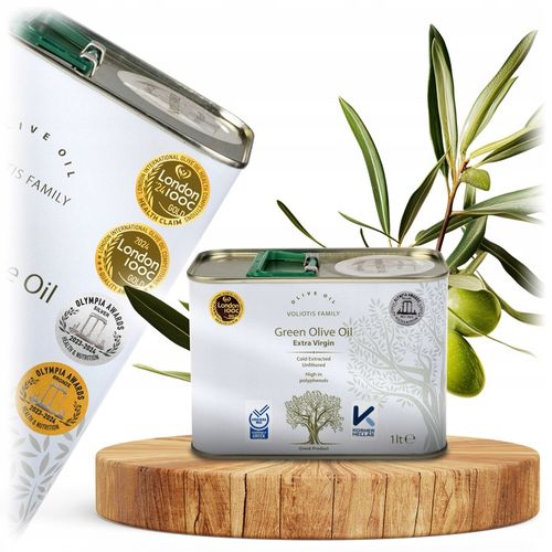 Oliwa z Oliwek Extra Virgin 1L grecka Z TEGOROCZNYCH ZBIORÓW PIERWSZA W PL na Arena.pl