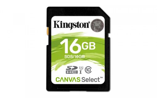 Kingston SD  16GB Canvas Select 80/10MB/s na Arena.pl