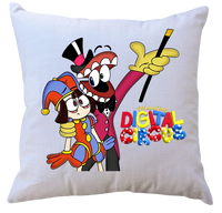 Poduszka z wkładem The Amazing Digital Circus - Niesamowity cyfrowy cyrk