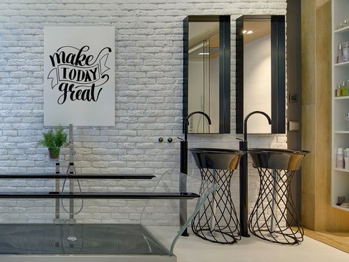 56855 Obraz na płótnie MAKE TODAY GREAT - NAPIS na Arena.pl